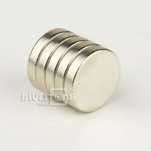 5pcs Super Strong Round Cylinder Magnets 15 x 3mm Rare Earth Neodymium N35
