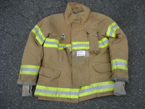 48x37 BIG TALL Jacket Coat Firefighter Bunker Fire Gear FIREGEAR Inc. J361