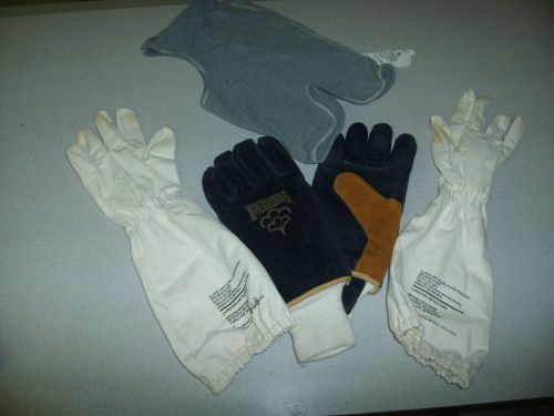 Large shelby steamblock &amp; hawkeye gloves, and nomex hood fire turnout gear for sale