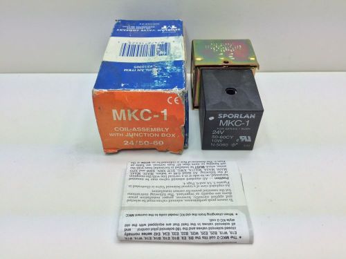 NEW! SPORLAN COIL ASSEMBLY WITH JUNCTION BOX MKC-1 MKC1 310325