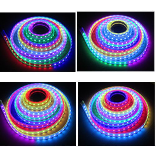 1812IC 5050 RGB LED Strip 300 Leds 60leds/M SMD Light waterproof 5M Dream Color
