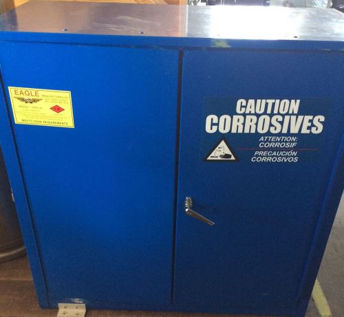 Eagle corrosive safety cabinet cra-30 acid locking storage cabinet 30 gallon for sale