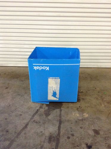 50 inteplast blue reusable plastic corrugated gaylord shipping box 22&#034;x28&#034;x28&#034; for sale