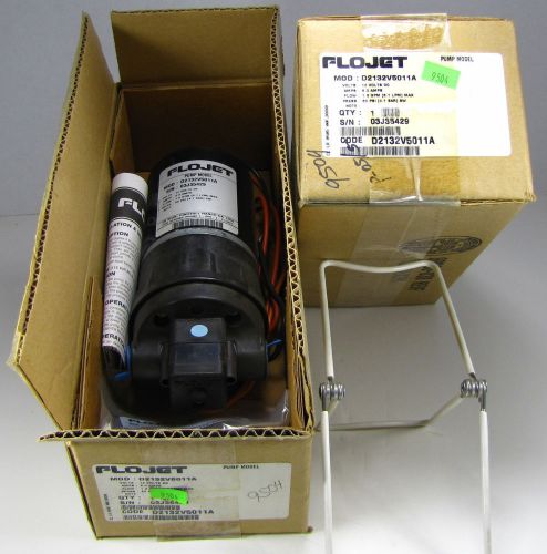 (2) FLOJET Model D213215011A Industrial Duplex II Pumps-New In Box