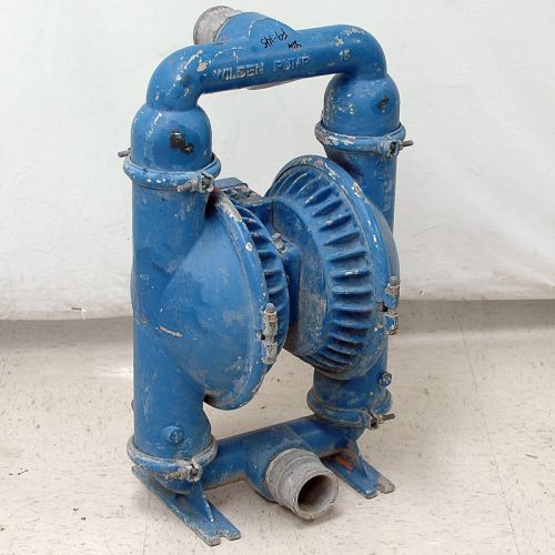 Wilden 3&#034; pneumatic air driven dual-diaphragm pump model 15 232gpm stuck knob for sale
