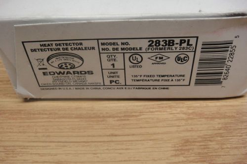 Edwards heat detector model no. 283b-pl for sale