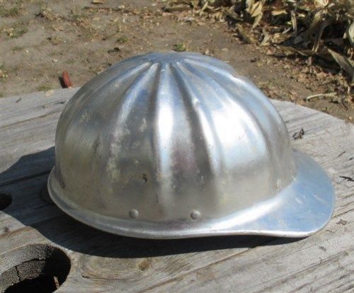 Willson dalloz safety aluminum cap superlite mine safety helmet hard hat vintage for sale