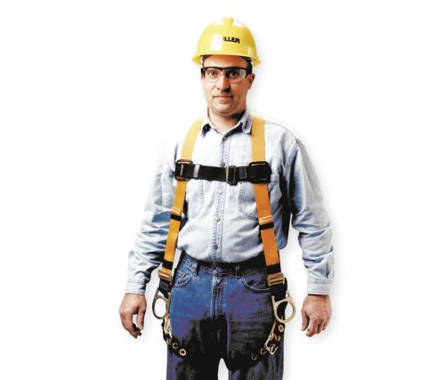 Miller by honeywell t4507 full body harness, universal, 400 lb., yellow for sale