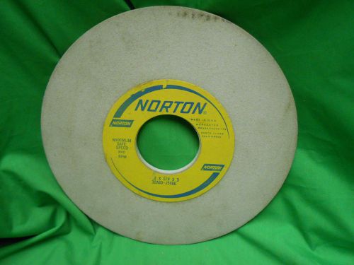Norton 12 x 1/4 x 3   32A60-J5VBE   Surface Grinding Wheel  Made in USA