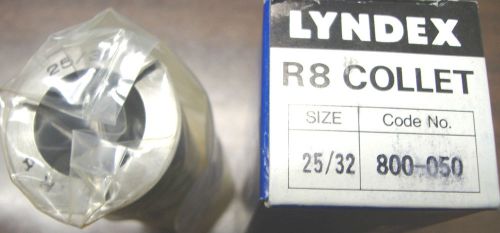 LYNDEX 25/32&#034; R8 Collet (Code #800-050)