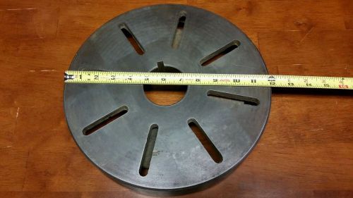 12&#034; FACE PLATE FACEPLATE MOUNT FOR LATHE.