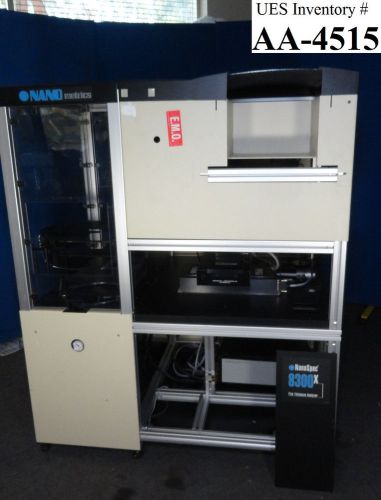 Nanometrics 1000-00591 nanospec 8300x film thickness analyzer missing part as is for sale