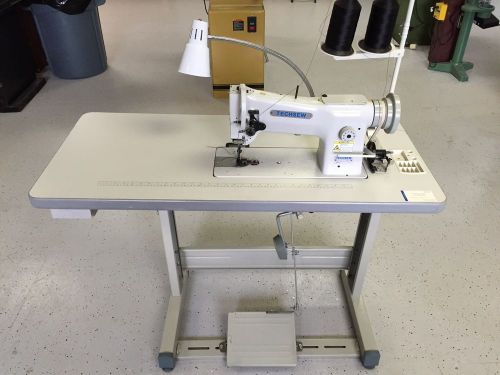 Techsew 106 compound walking foot leather industrial sewing machine for sale