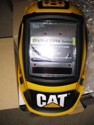 Miller welding helmet - cat digital elite auto darkening lens  268618 brand new for sale