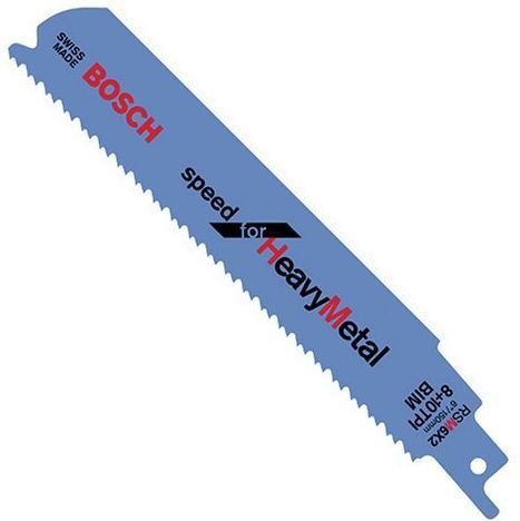 6 metal cutting reciprocating saw blades 25 pack 5° tilt angle rsm6x2-25p for sale