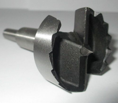 1-5/8&#034; forstner bit precision sharpened high carbon steel 3/8&#034; reinforced shank for sale