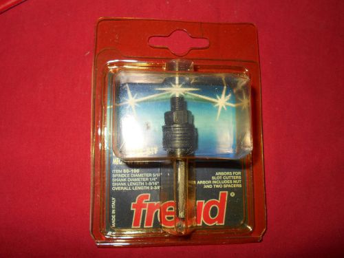 Freud Router bit carbide 60-100 arbor for slot cutters 2 3/8&#034;  NEW