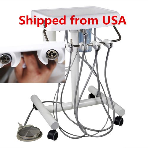 #from usa# dental self delivery cart unit w/ 6h fiber optic handpiece tube bvc-9 for sale