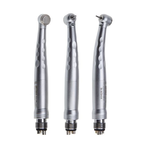 3x dental fiber optic led handpiece high speed turbine w/ kavo type coupler for sale