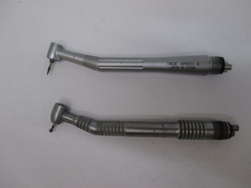 Lot of 2 4-port wench latch spray dental handpieces - true speed &amp; air drive for sale