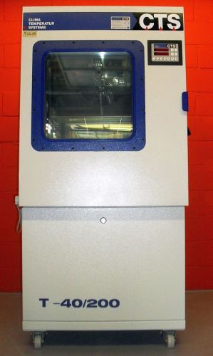 Clima temperatur systeme cts t-40/200 temperature test chamber for sale