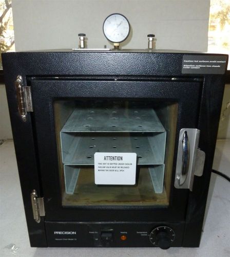 Precision scientific 19 vacuum oven for sale