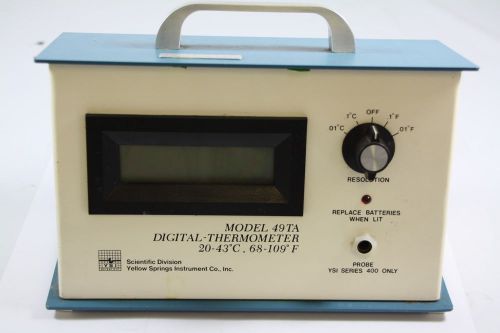 YSI Model 49 TA Digital Thermometer