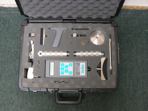 Chatillon CSD300 Strength Dynamometer 500 lb Case Charger Attachments