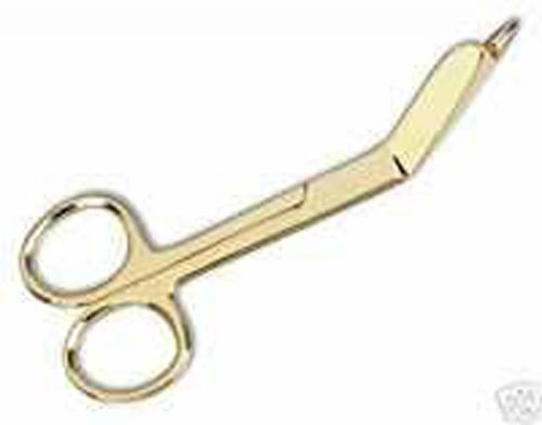 Golden Bandage Scissor Nurse EMS Surgical Instrument 5.5&#034;