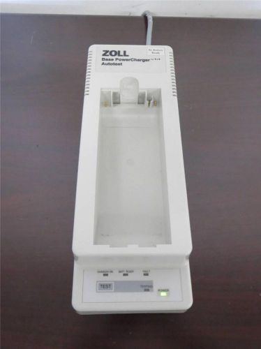 Zoll Base PowerCharger with AutoTest XL Battery Ready 1X1 Power Cord WARRANTY