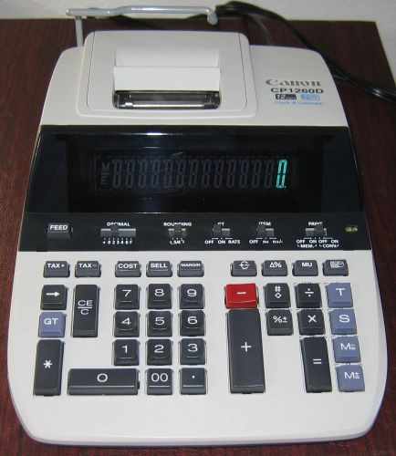 Canon cp1260d printing calculator for sale