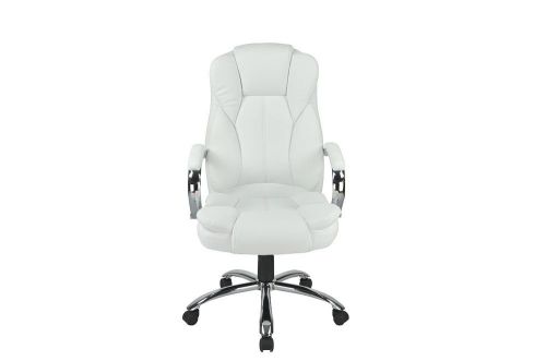 High back pu leather executive office desk task computer chair w/metal base o18w for sale