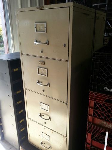Vintage REMINGTON RAND Safe-File Cabinet (Fireproof)