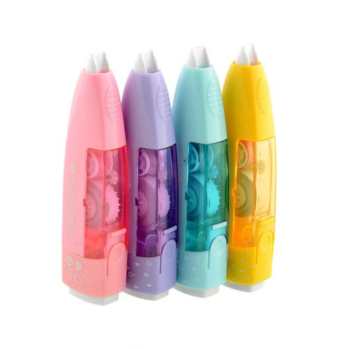 Stationery Korean Push Correction Tape Wite-Out Cartoon Painting Decor Office