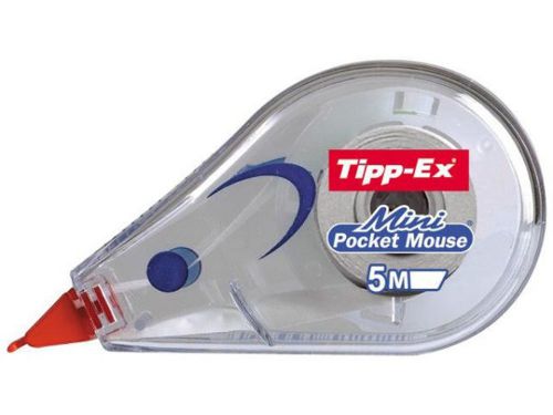 Tipp-ex korrekturroller tipp-ex mini pocket mouse 5mm x 5m for sale
