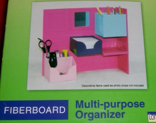 Desk Multi-purpose Organizer Cube~Fiberboard Organizer Space for Kids or Adults