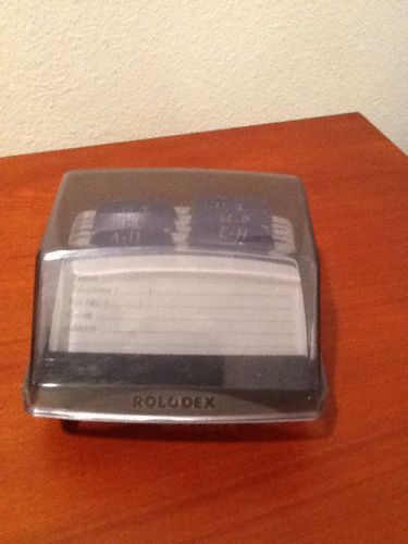 Rolodex S300C Made in USA with Blank Cards and Dividers 4 inches