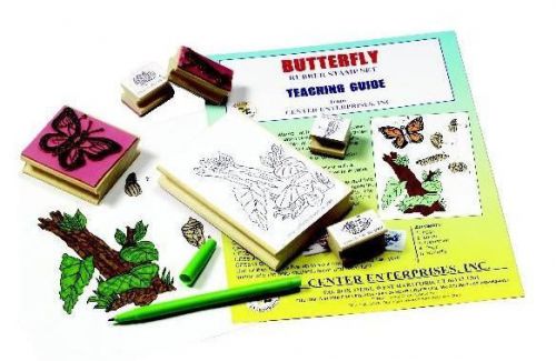 Lifecycle of the Butterfly Rubber Stamper Set of 6