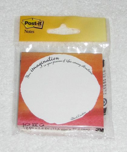 New! 2012 3m motivational post-it notes &#034;your imagination is&#034; albert einstein for sale