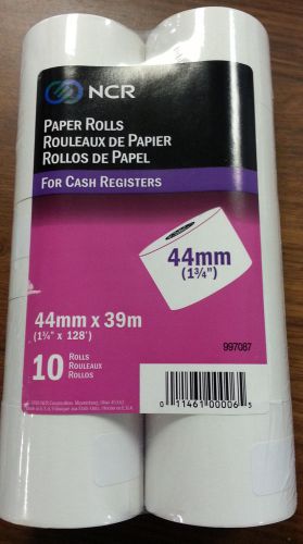 20 ncr cash register tape receipt tape paper rolls 44 mm new old stock for sale