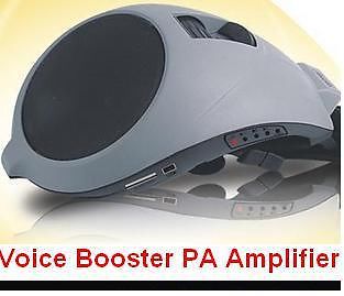 Portable Waistband Voice Booster PA Amplifier USB SD mp3 player Speaker