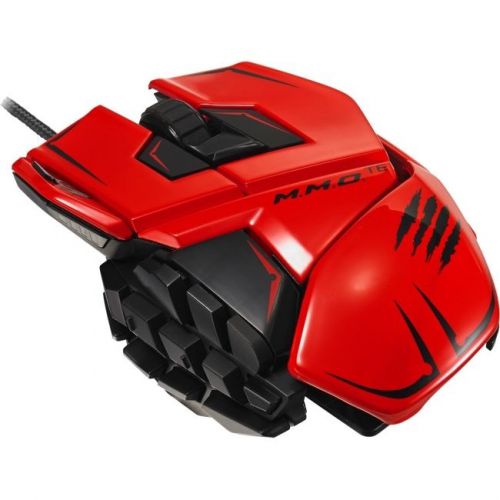 MAD CATZ - TRITTON MCB437140013/04/1 M.M.O.TE RED GAMING MOUSE