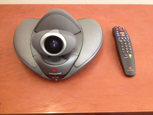 POLYCOM VSX 7000 Video Conferencing Camera &amp; Remote Controller (AS IS) / OO736