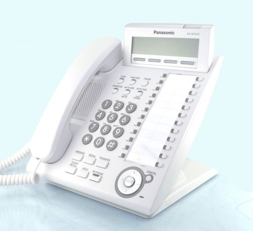 Panasonic kx-nt343 telephone white gst &amp; del incl 343 nt343 kxnt343 for sale