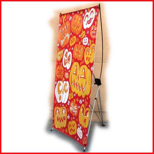 X Banner Stand W32&#034;xH68&#034;,  FREE Printing Trade Show Display X220