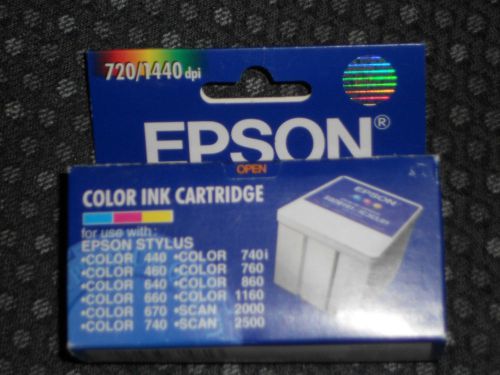 Epson color ink cartridge 720/1440 for Stylus, Photo EX, Photo 700
