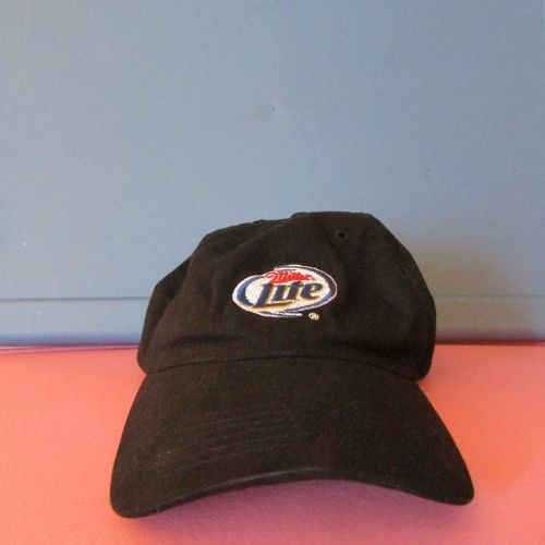 Miller Lite Baseball Cap Hat Beer Liquor Adjustable