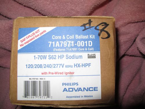 70 watt Adavance High Presure Sodium S62 ballast kit