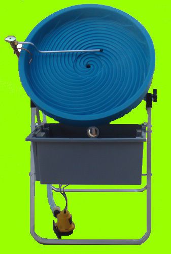 Pro camel 24&#034; spiral gold panning machine, automatic 12 volt for sale