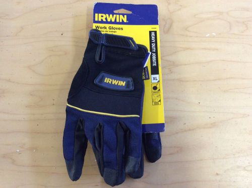 Irwin 432002 Extra Large Heavy Duty Jobsite Gloves New
